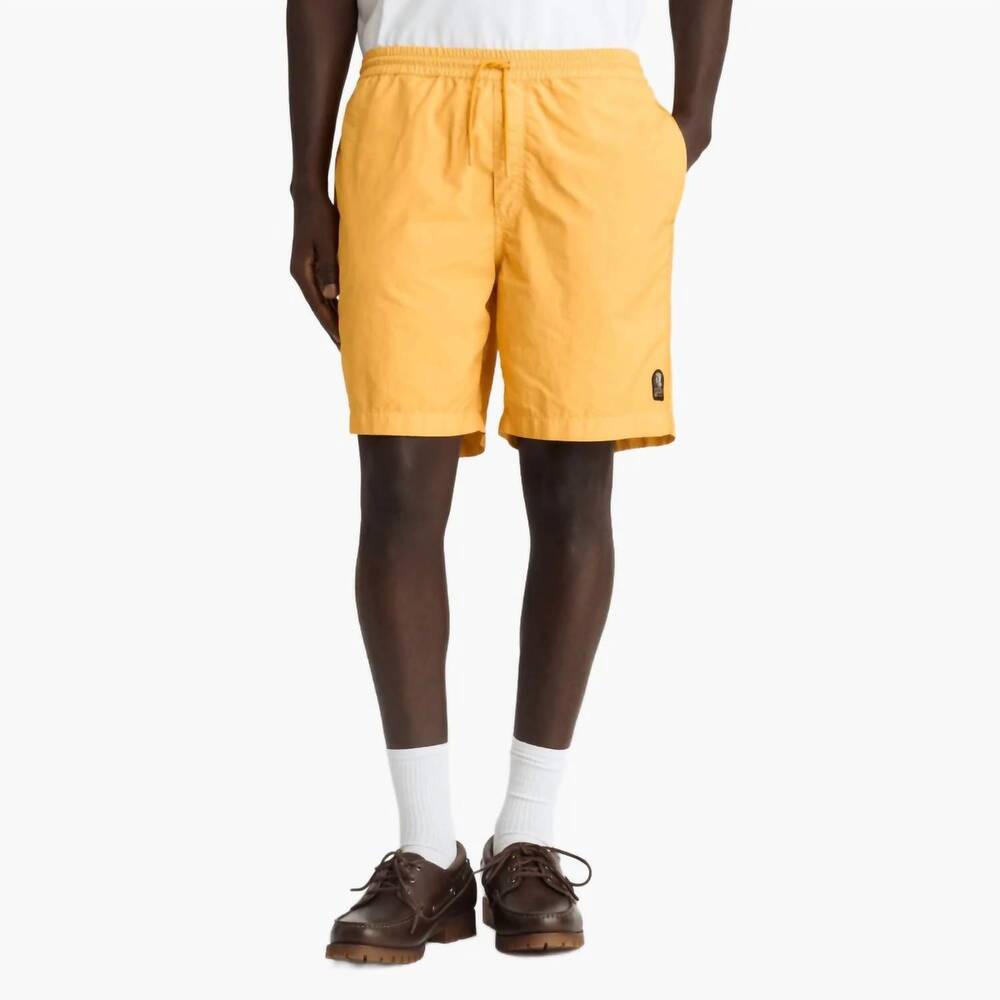 NEW PARAJUMPERS alcor shorts in yellow